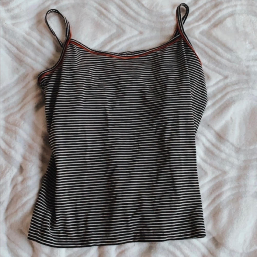 striped tank top - m